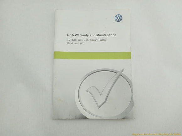 Volkswagen GTI Owner's Manual Set