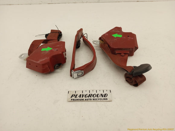 Corvette C4 Set Of Front Seat Belt Buckles & Retractors