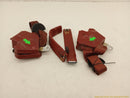 Corvette C4 Set Of Front Seat Belt Buckles & Retractors-6