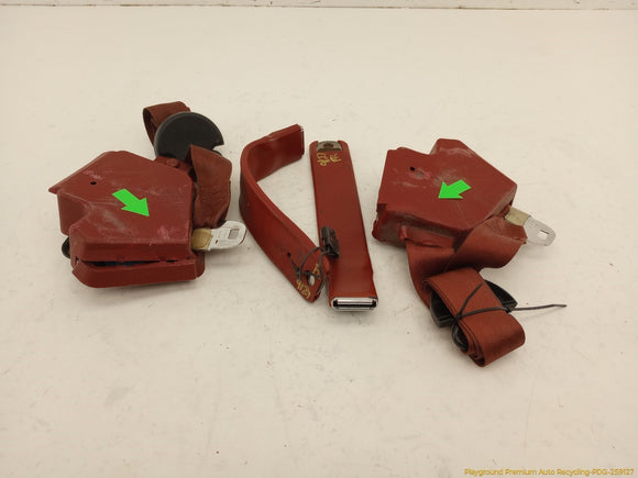 Corvette C4 Set Of Front Seat Belt Buckles & Retractors