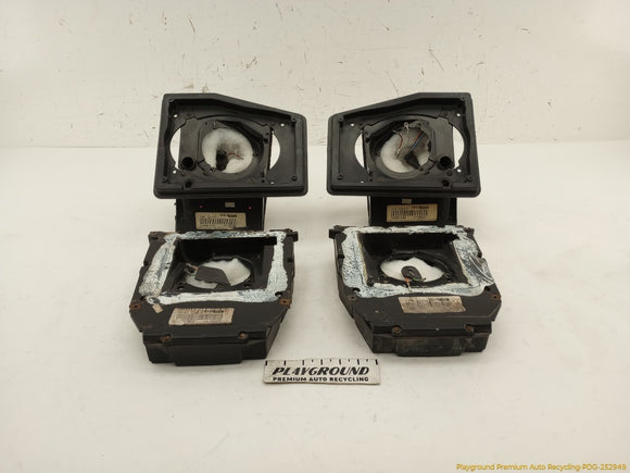 Corvette C4 Pair Of Rear Speaker Housings