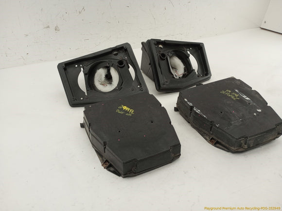 Corvette C4 Pair Of Rear Speaker Housings