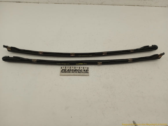 Lexus SC400 Pair Of Front Door Window Sweep Trim