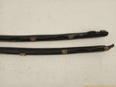 Lexus SC400 Pair Of Front Door Window Sweep Trim-3