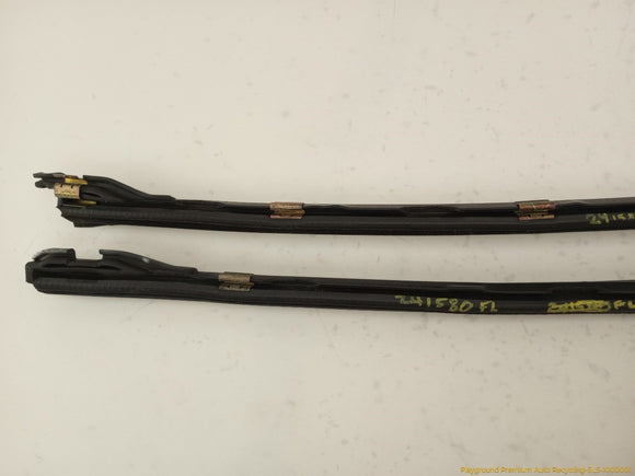 Lexus SC400 Pair Of Front Door Window Sweep Trim