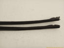 Lexus SC400 Pair Of Front Door Window Sweep Trim-9