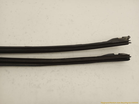 Lexus SC400 Pair Of Front Door Window Sweep Trim