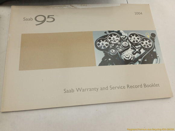 Saab 9-5 Owner's Manual