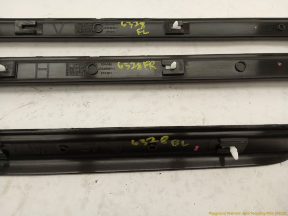 Saab 9-5 Set Of 4 Door Sill Scuff Plate Trim