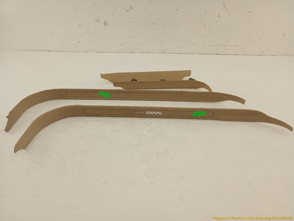 Saab 9-5 Set Of 4 Interior Door Sill Step Plates