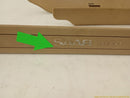 Saab 9-5 Set Of 4 Interior Door Sill Step Plates-6