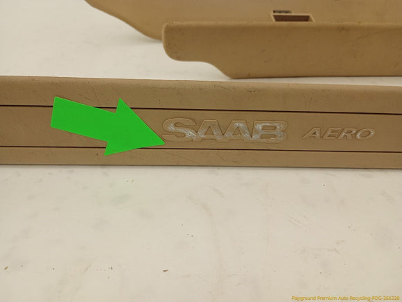 Saab 9-5 Set Of 4 Interior Door Sill Step Plates