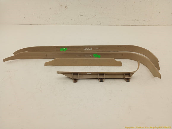 Saab 9-5 Set Of 4 Interior Door Sill Step Plates