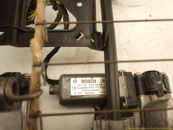 Saab 9-5 Driver Left Front Seat Track