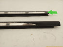 Acura RSX Pair Of Front Door Window Sweep Trim-5