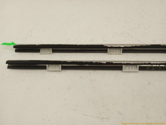 Acura RSX Pair Of Front Door Window Sweep Trim