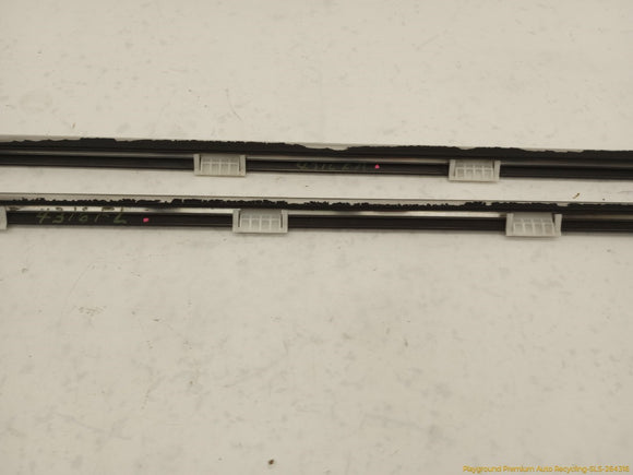 Acura RSX Pair Of Front Door Window Sweep Trim