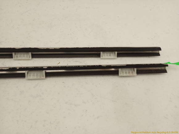 Acura RSX Pair Of Front Door Window Sweep Trim