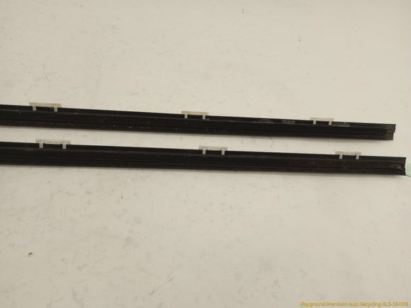 Acura RSX Pair Of Front Door Window Sweep Trim