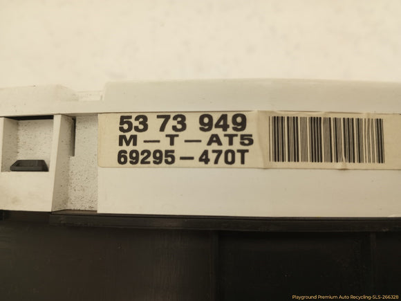 Saab 9-5 Instrument Cluster Speedometer