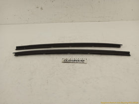 Saab 9-5 Pair Of Front Outer Door Window Belt Moldings