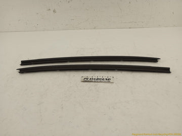 Saab 9-5 Pair Of Front Outer Door Window Belt Moldings