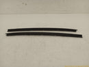 Saab 9-5 Pair Of Front Outer Door Window Belt Moldings-2
