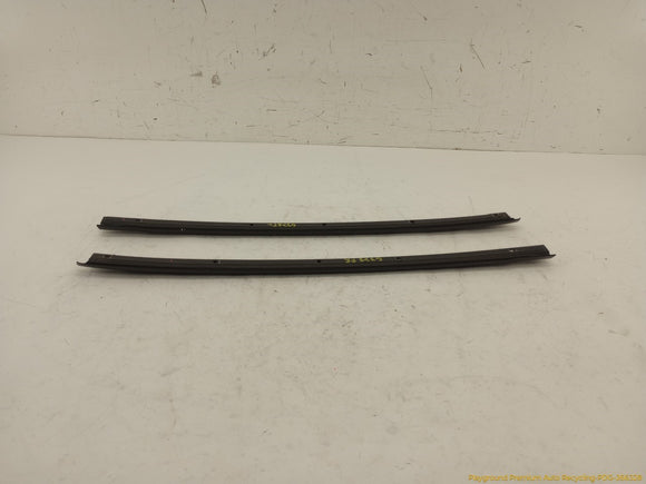 Saab 9-5 Pair Of Front Outer Door Window Belt Moldings