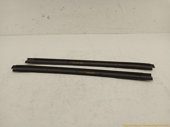 Saab 9-5 Pair Of Front Outer Door Window Belt Moldings