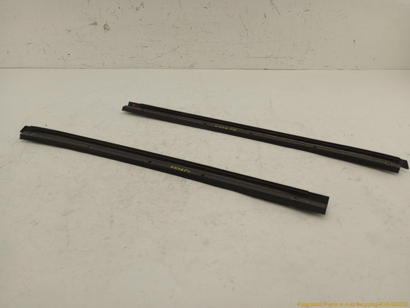 Saab 9-5 Pair Of Front Outer Door Window Belt Moldings