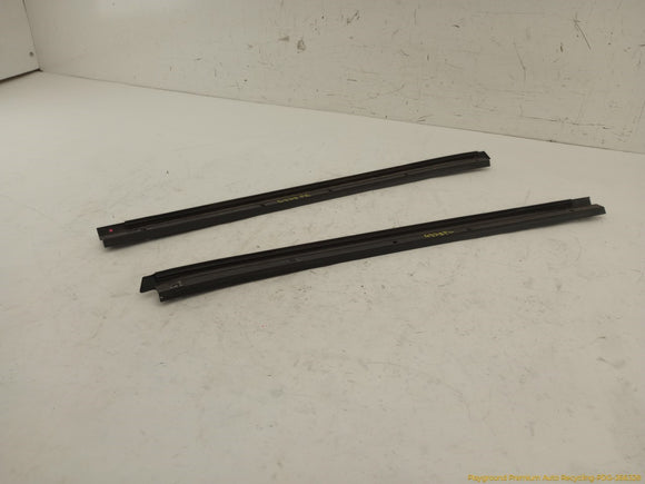 Saab 9-5 Pair Of Front Outer Door Window Belt Moldings