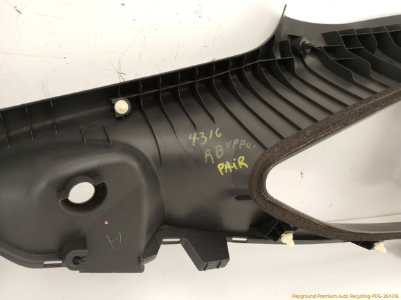 Acura RSX Pair Of Rear Quarter Window Trim