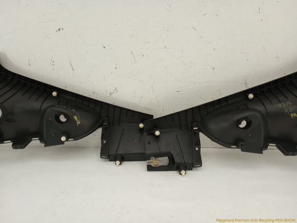 Acura RSX Pair Of Rear Quarter Window Trim