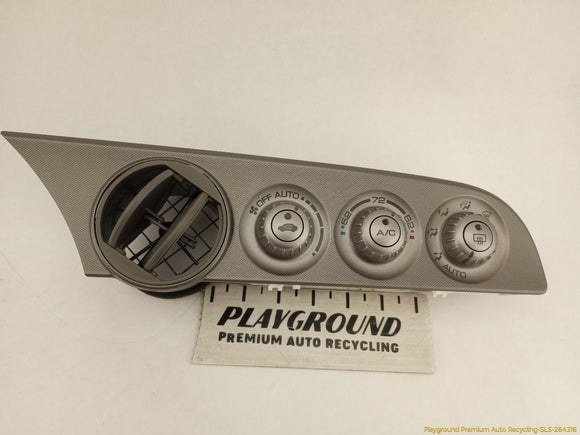 Acura RSX Climate Control Panel