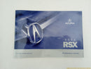 Acura RSX Owner's Manual Set-2