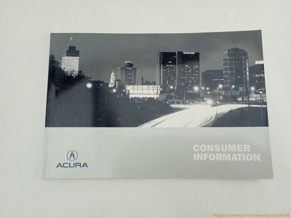 Acura RSX Owner's Manual Set
