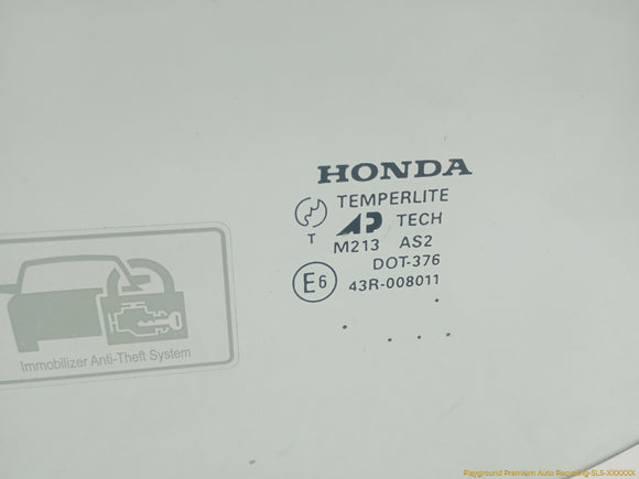 Honda Element Driver Left Front Door Window Glass