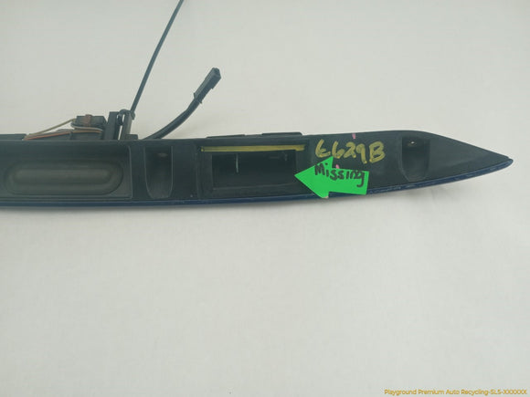 Mini Cooper S License Plate Lamp Trim