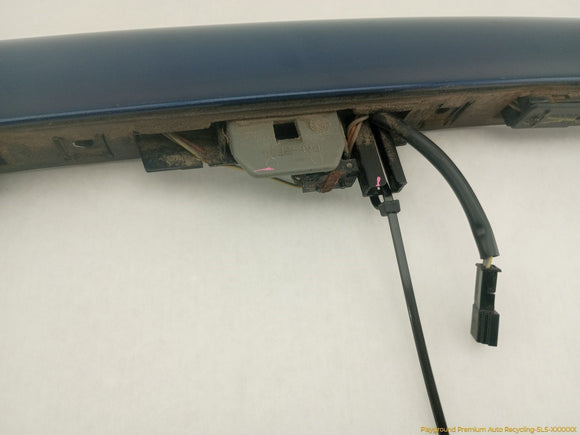 Mini Cooper S License Plate Lamp Trim