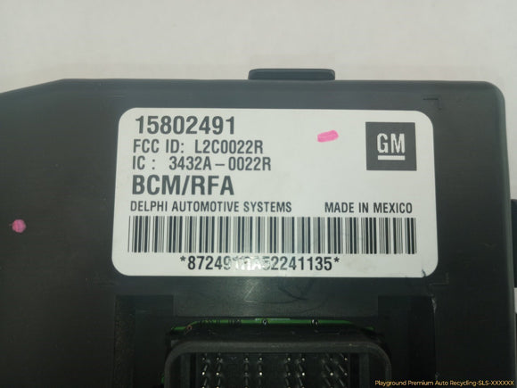 Hummer H3 Body Control Module