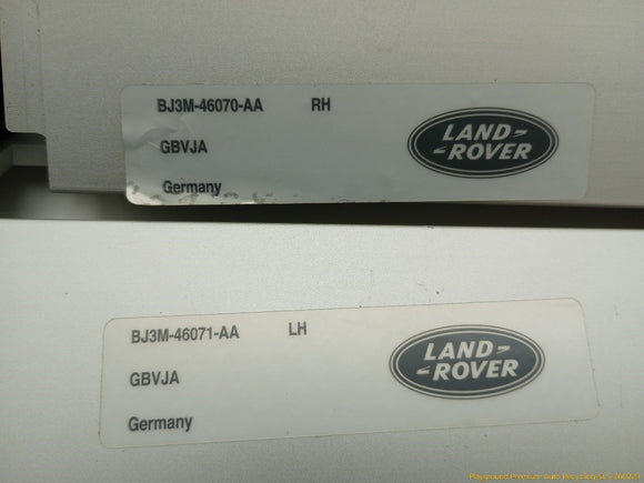 Land Rover Evoque Pair Of Rear Cargo Sliding Rails