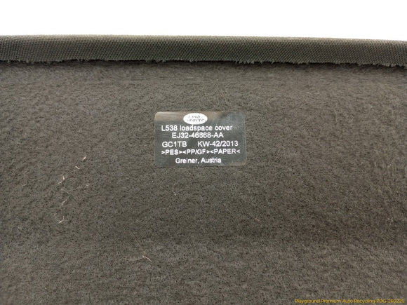 Land Rover Evoque Rear Parcel Shelf Load Cover