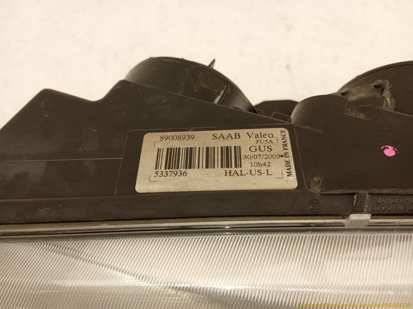 Saab 9-5 Driver Left Head Lamp
