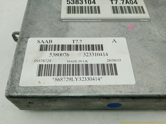 Saab 9-5 Engine Control Module