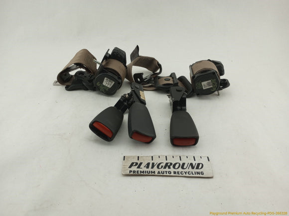 Saab 9-5 Set Of Rear Seat Belt Buckles & Retractors