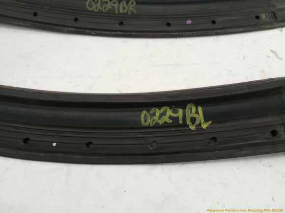 Land Rover Evoque Set of Outer Door Seals And Trunk Weatherstrip