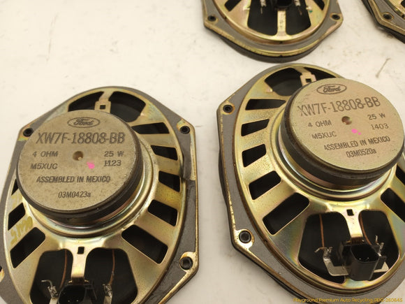 Ford Excursion Set Of 6 Audio Speakers