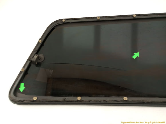 Ford Excursion Driver Left Rear Quarter Glass