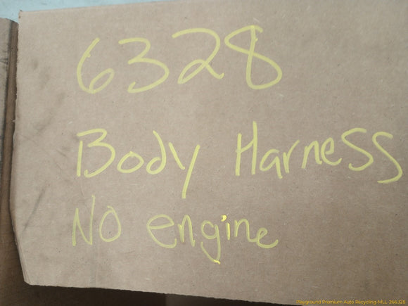 Saab 9-5 Vehicle Body Wire Harness