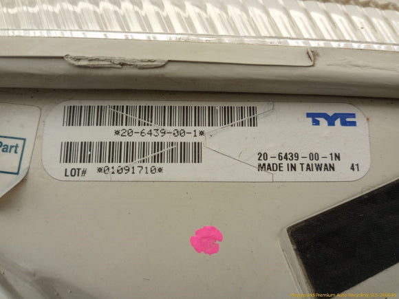 Ford Excursion Passenger Right Head Lamp